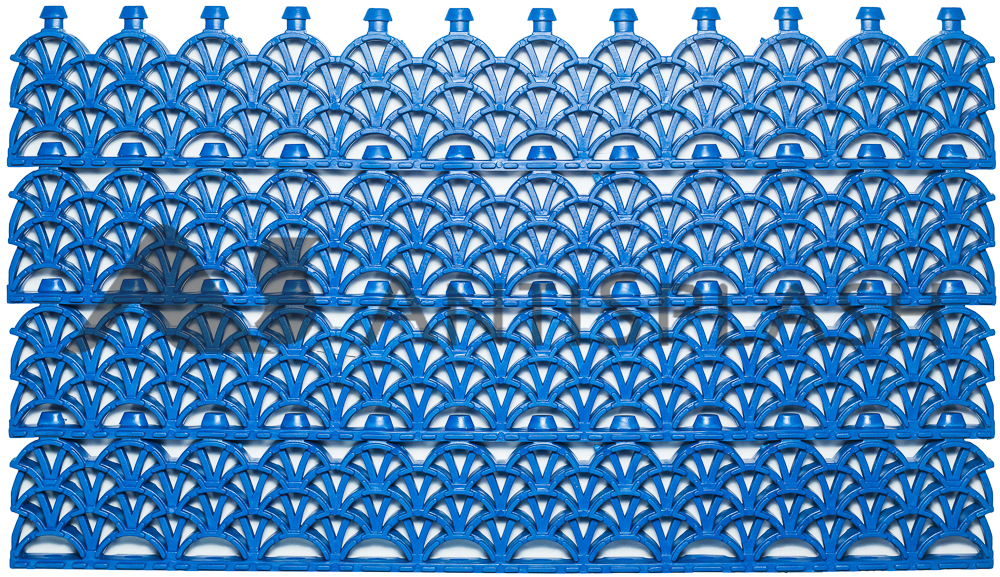 Ячеистое модульное покрытие «Прима», 10 мм, синий