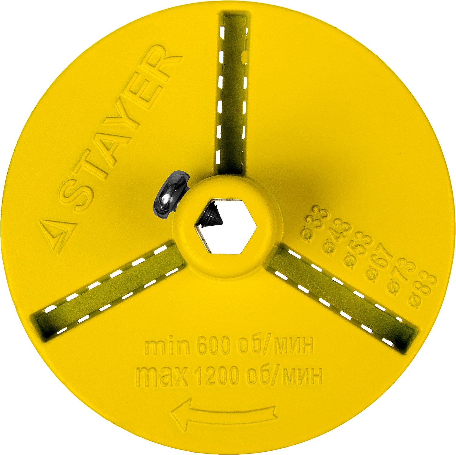 STAYER основание - державка для кольцевых коронок, Professional (33346)