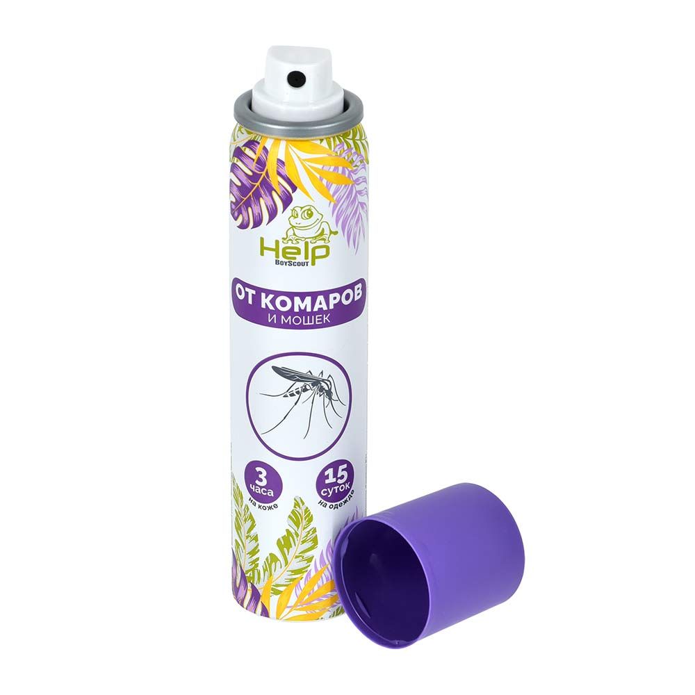 Аэрозоль от КОМАРОВ и МОШЕК, 75 мл