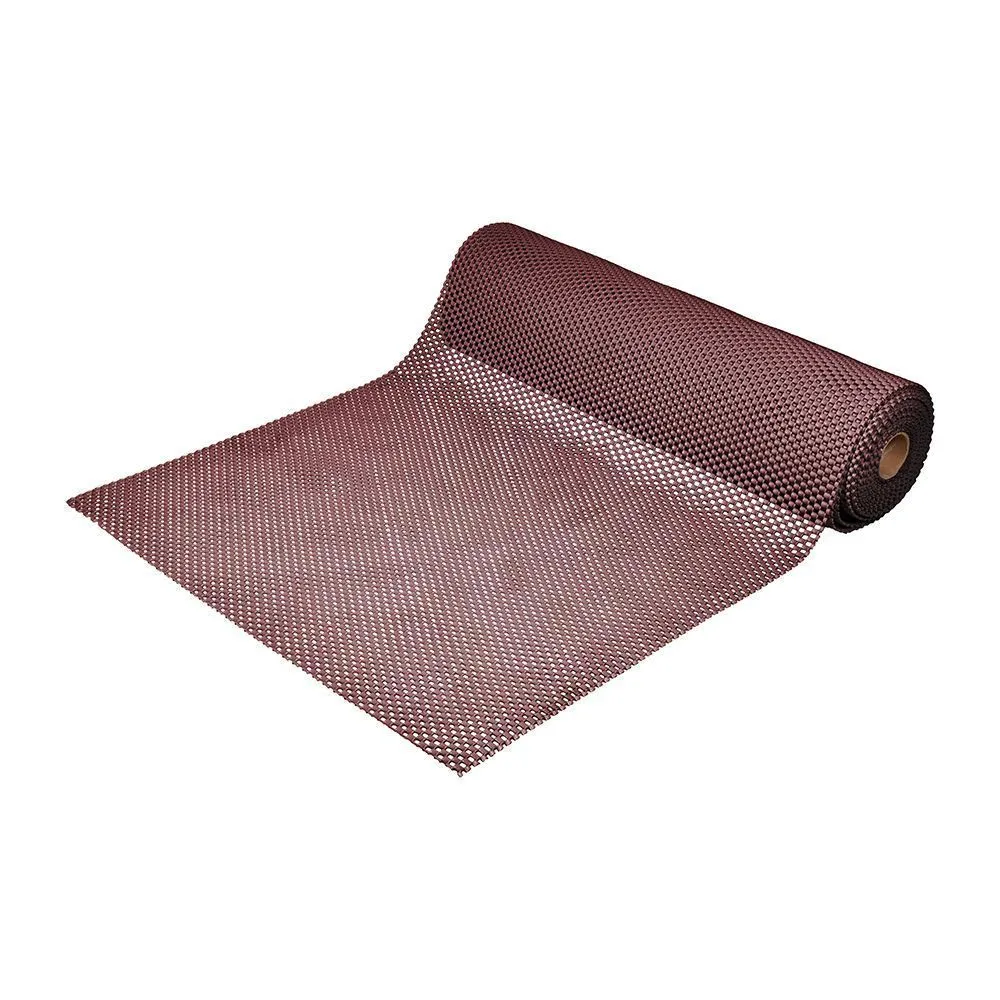 Коврик-дорожка Шашки 1,2х15 коричневый