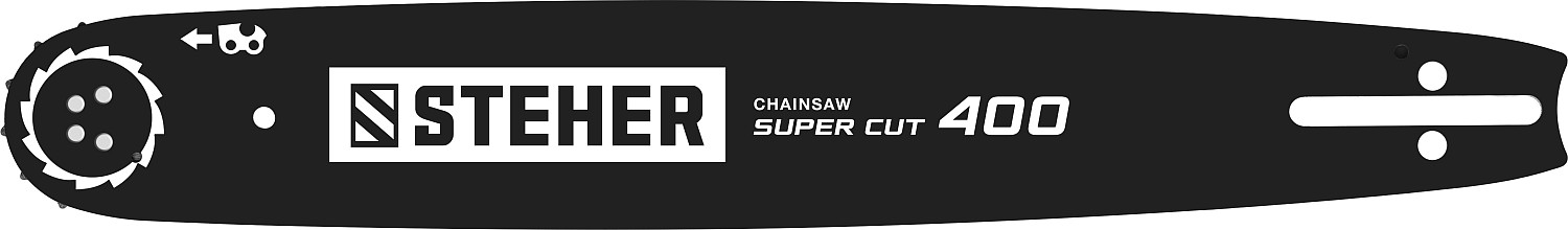 STEHER type B, шаг 0.325″, паз 1.5 мм, 40 см, шина для бензопил (75202-40)