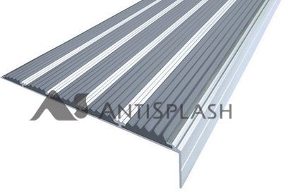 Алюминиевый угол-порог АУ-160, 1000 мм, серый