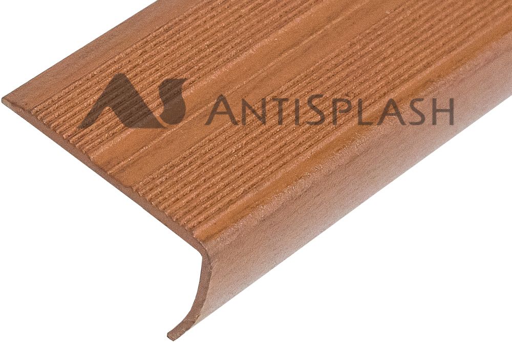 Порог алюминиевый  ПУ-06 40x20x1350 мм, вишня