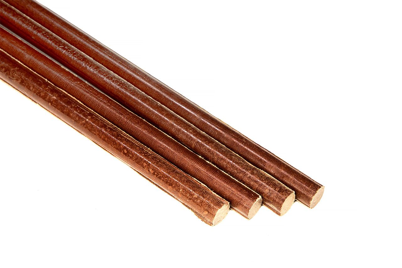 Текстолит стержень Ф 15 мм (1000 мм, 0.3 кг) Китай