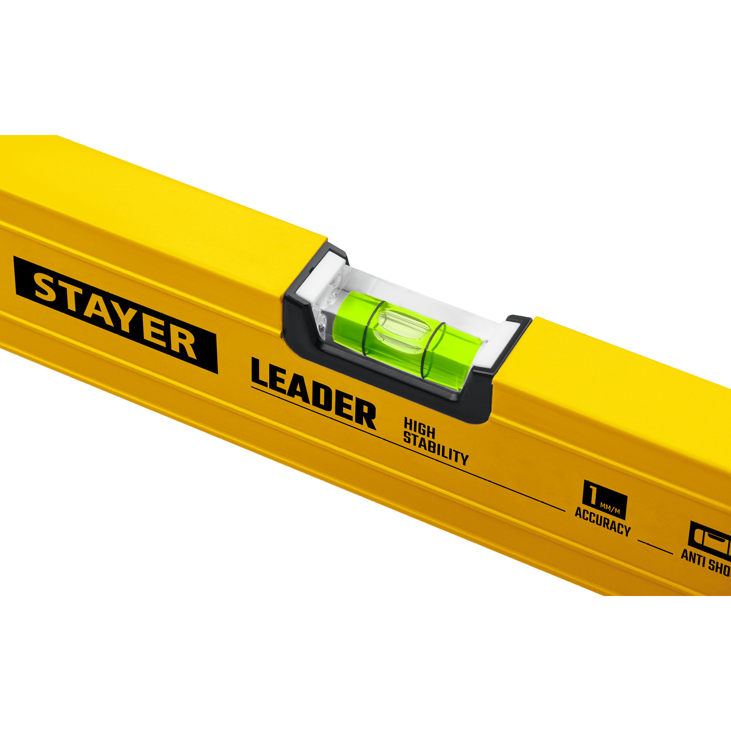 STAYER LEADER, 1000 мм, усиленный профиль, уровень с поворотным глазком (3466-100)