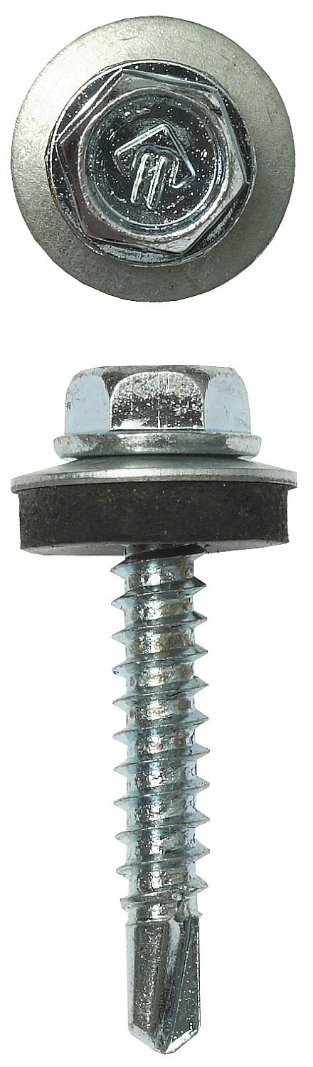 ЗУБР СКД, 29 х 4.8 мм, цинк, 400 шт (1,88 кг.), кровельный саморез, Профессионал (4-300315-48-029)