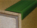 Угол узкий самоклеящийся из каучука, 14,4 м, зеленый