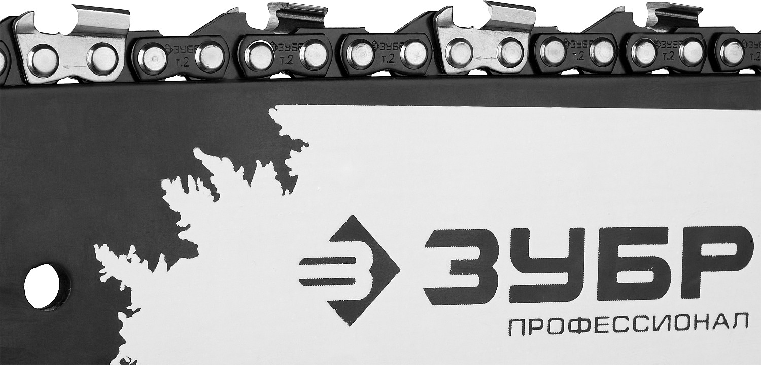 ЗУБР 45 см3, 40 см, бензопила, Профессионал (ПБЦ-450 40П)