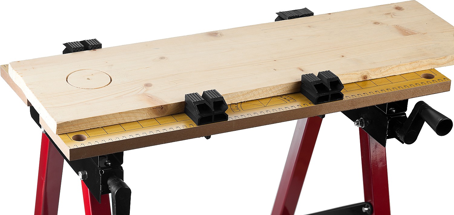 ЗУБР М-300, 605х640х785 мм, складной столярный верстак (38725)