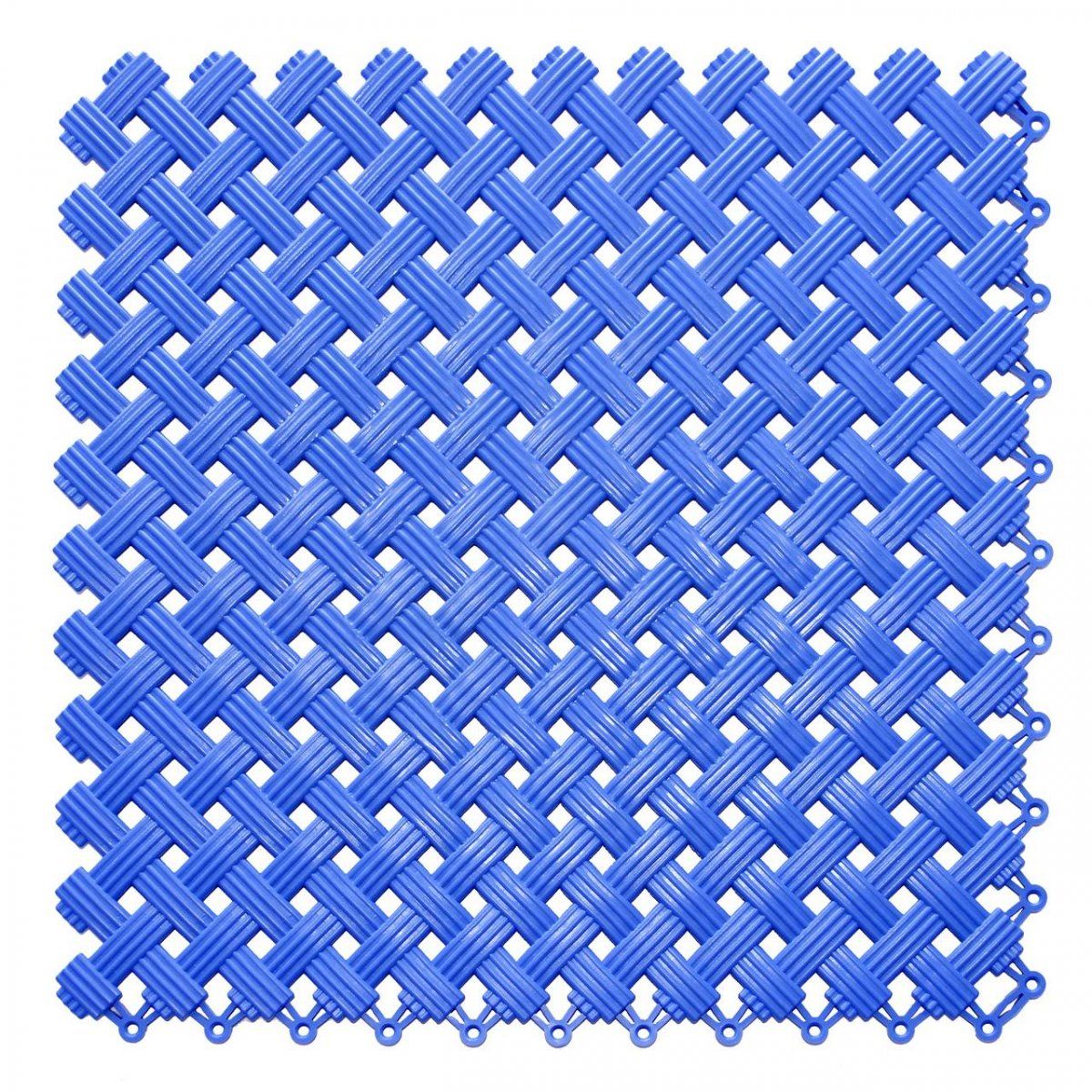 Модульное покрытие для влажных зон "Aqua" цвет синий