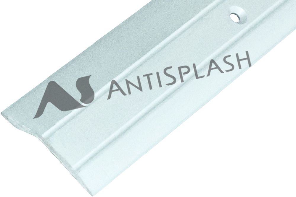 Порог алюминиевый  разноуровневый C-1 32x3,2x2700 мм, Без покрытия