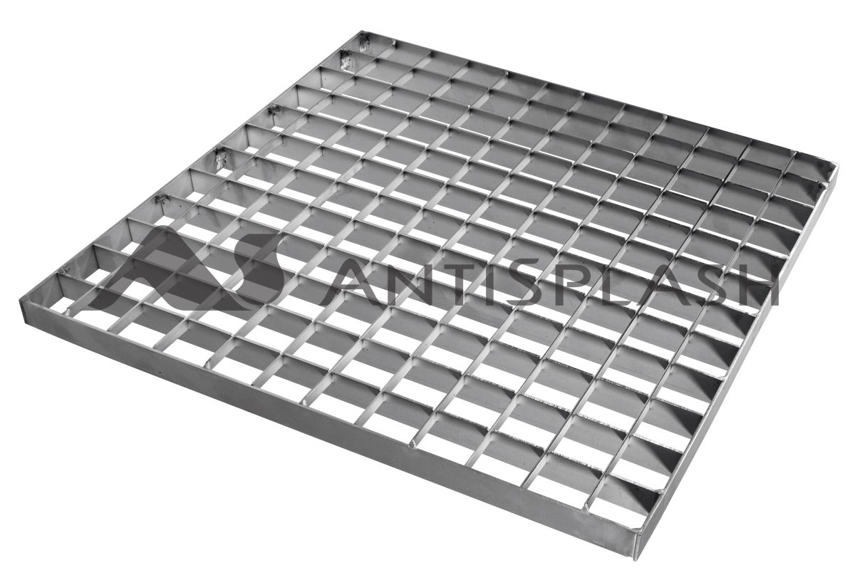 Решетка стальная 1000x1000 мм (полоса 30x2 мм) мм (ячейка 33x33 мм),  22кг