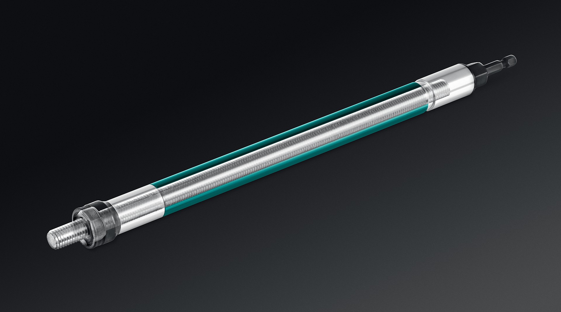 KRAFTOOL X-DRIVE LONG, 19 мм (М12), 285 мм, длинная ударная бита с торцовой головкой (26197-19)