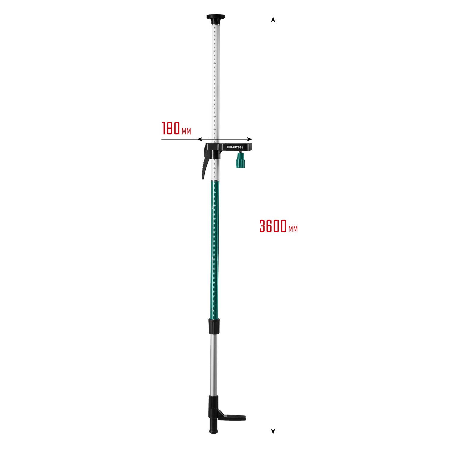 KRAFTOOL ТР 36, 25-360 см, наборная, элевационная распорная штанга-штатив (34823)