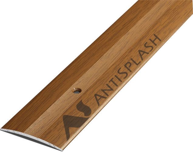 Порог алюминиевый  ПС-03 37x3,3x2700 мм, орех