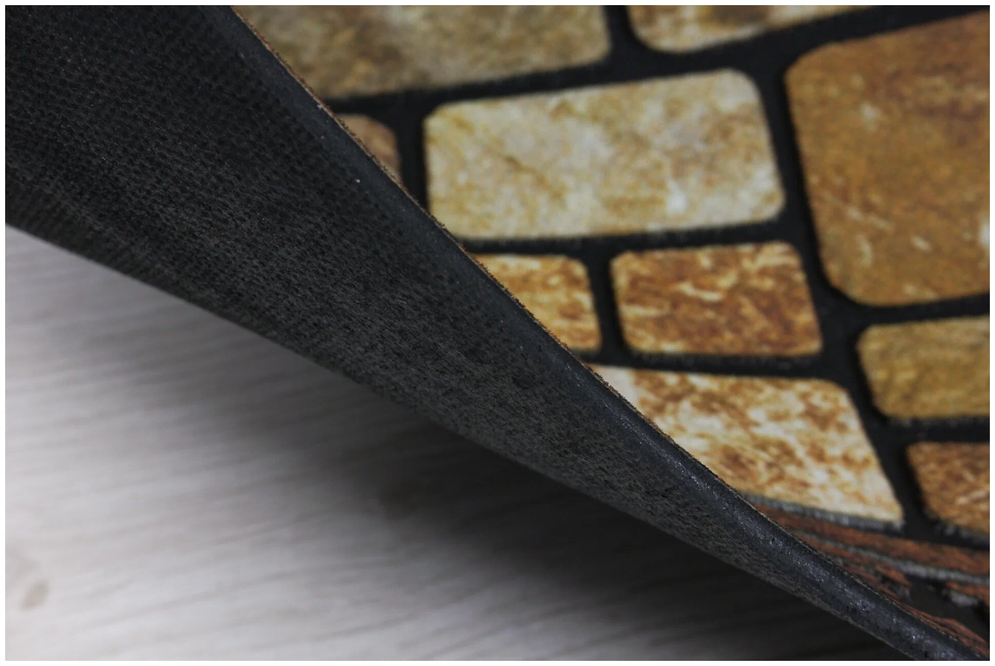 Коврик придверный флокированный "Добро пожаловать" 60x90 см