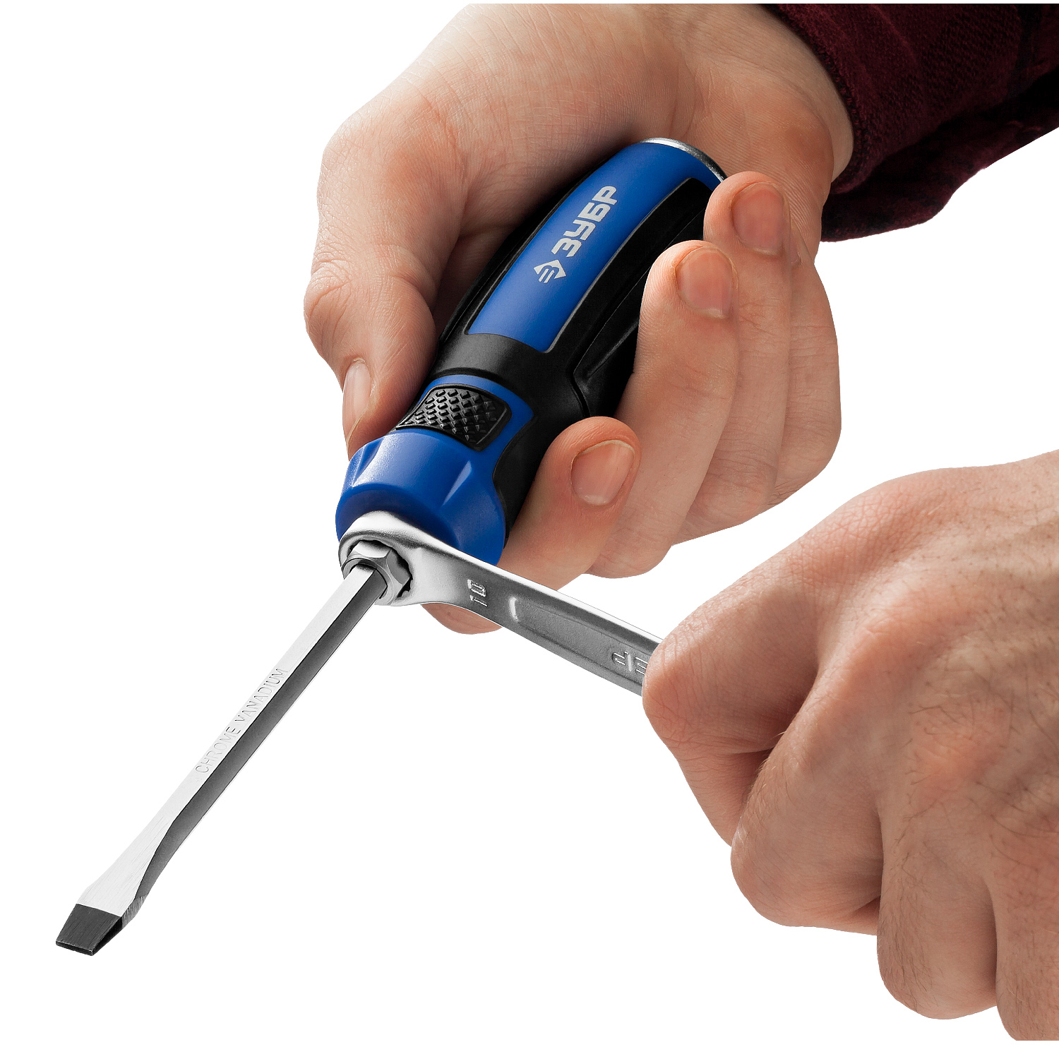 ЗУБР Ударник, SL6 х 100 мм, ударная отвертка, Профессионал (25271-6)