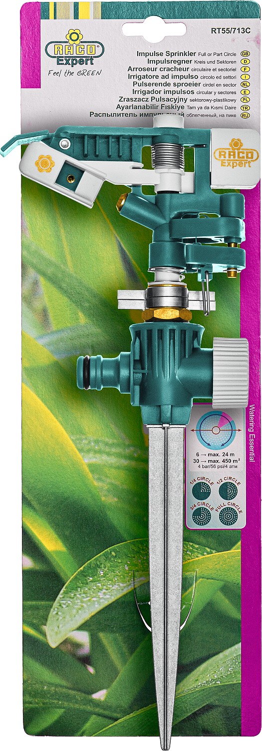 RACO 713C, цинковый сплав, пластиковые распылители, на пике, импульсный распылитель (4260-55/713C)