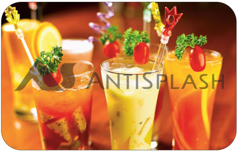 Салфетка сервировочная ПВХ 26х41 см напитки