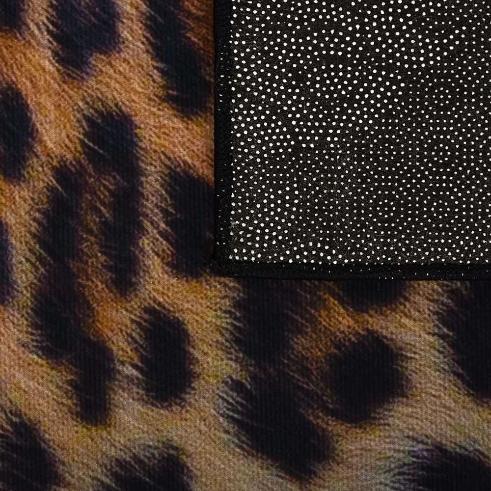 Коврик влаговпитывающий "Velur" 60x90 см "Леопард"