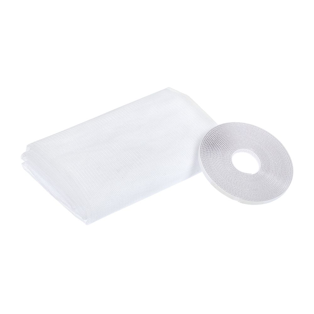 Сетка противомоскитная для окон, 130х150 см, с крепежной лентой в комплекте