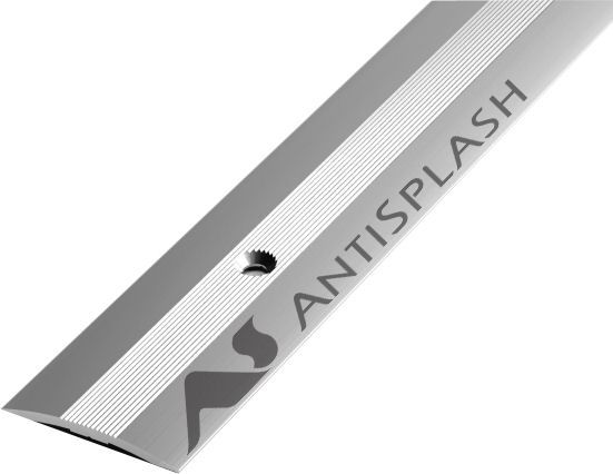 Порог алюминиевый  ПС-03-2 28x3,4x900 мм, анод люкс серебро