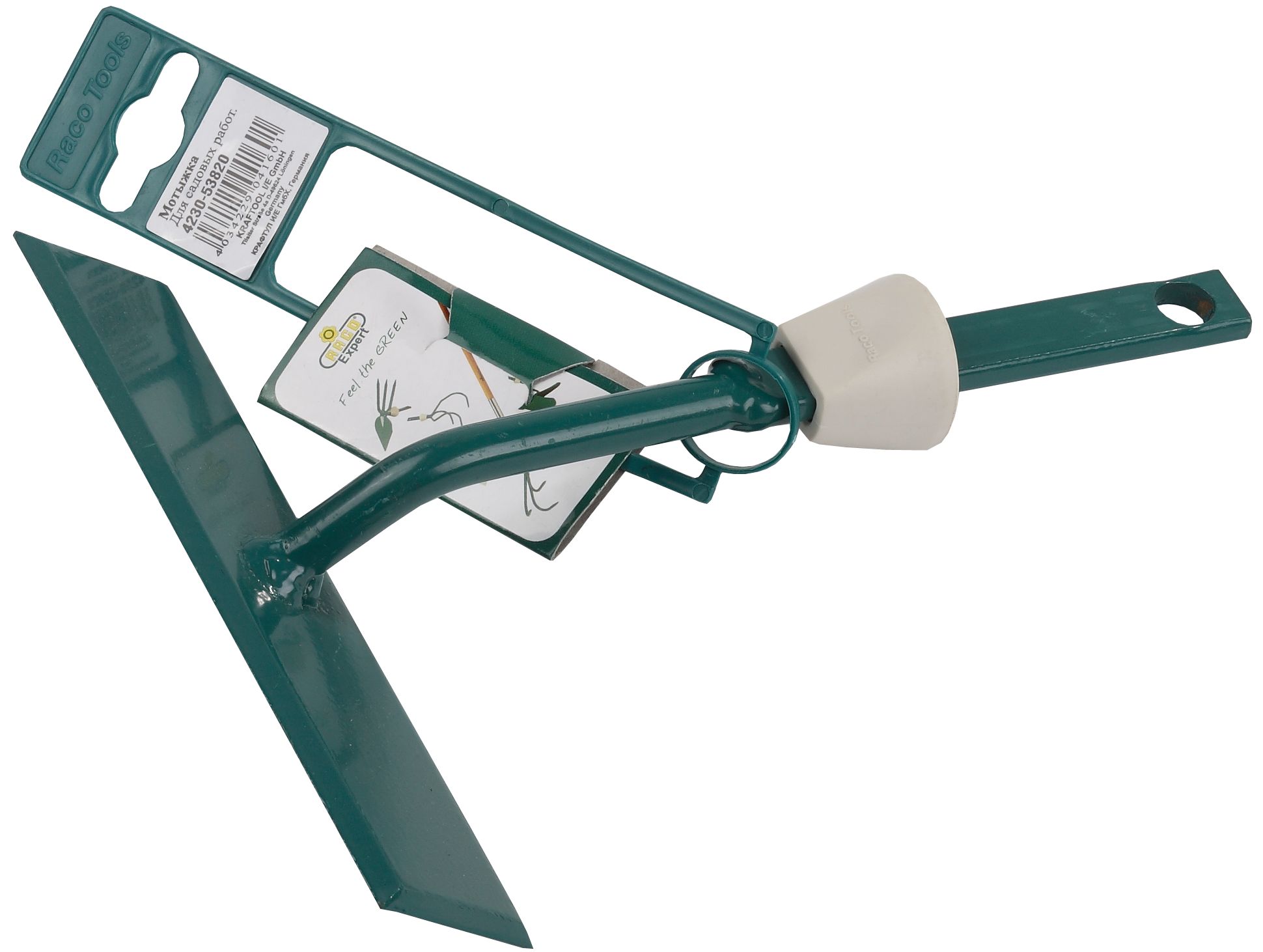 RACO Maxi, 160 мм, прямоугольник, с быстрозажимным механизмом, садовая мотыжка (4230-53820)