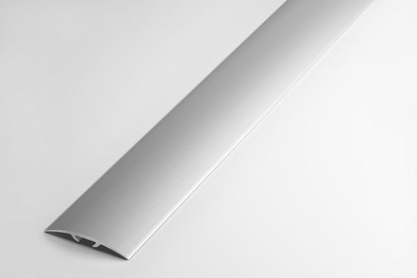 Порог алюминиевый  B-2 37х4,4x1800 мм, Серебро НЕ