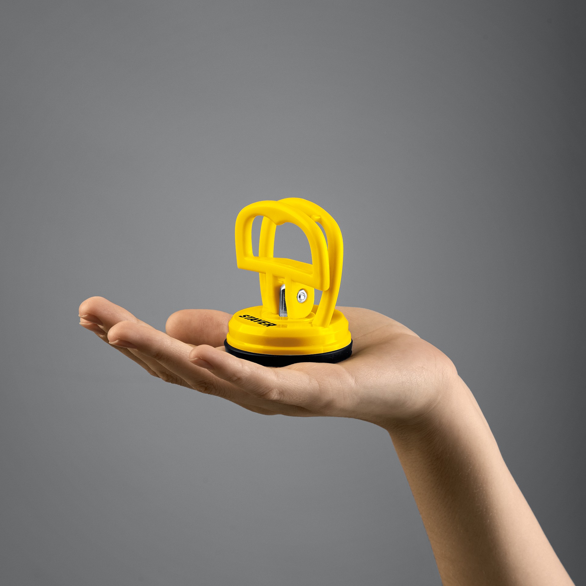 STAYER MAXLift, 5 кг, пластмассовый, одинарный, стеклодомкрат на присоске (33718-0)