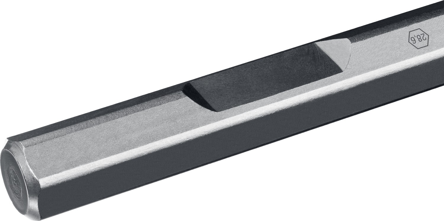 ЗУБР БУРАН, 35 х 400 мм, HEX 28, плоское зубило (29380-35-400)