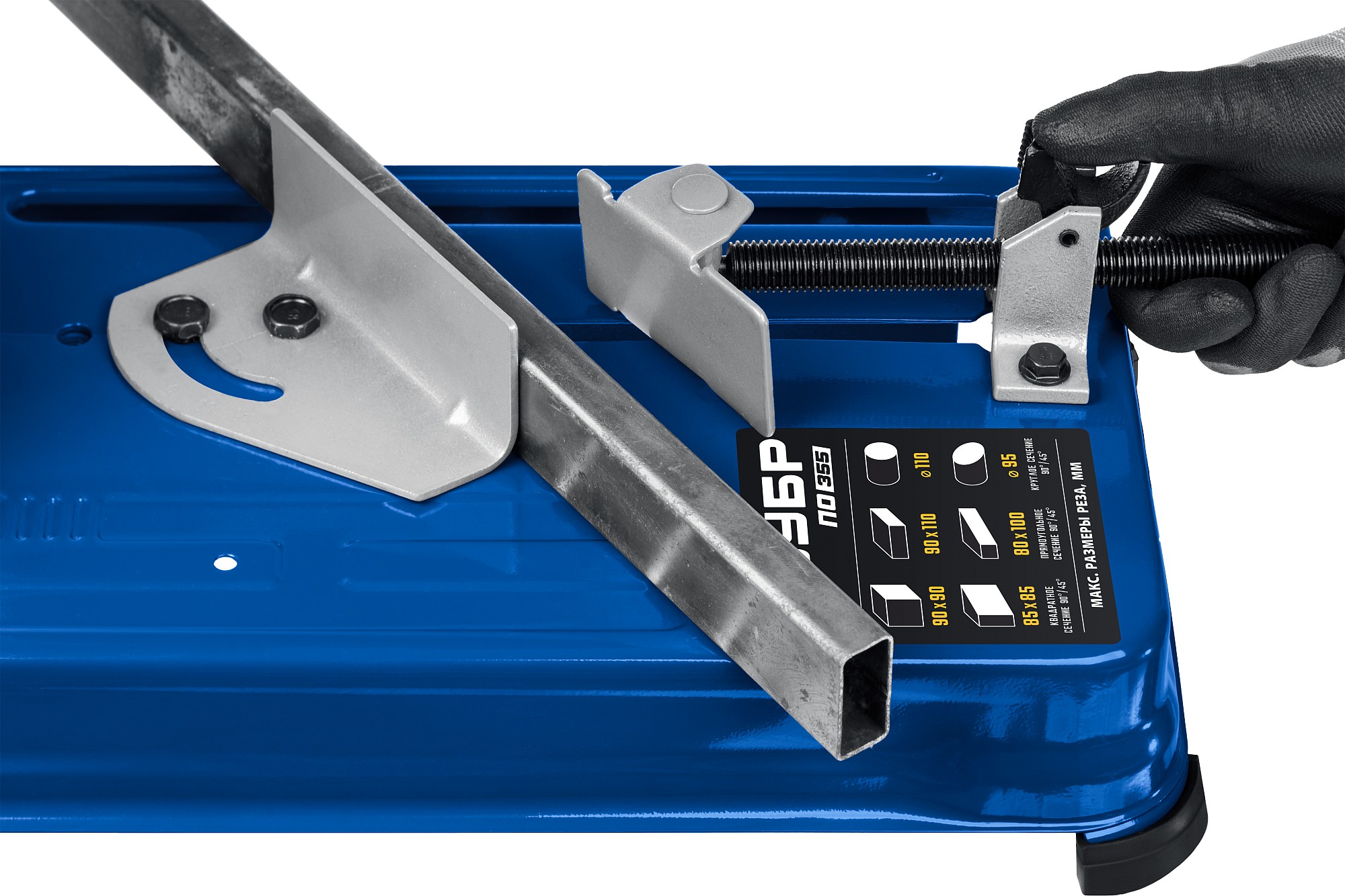 ЗУБР 355 мм, 2400 Вт, пила отрезная (монтажная) по металлу, абразив, Профессионал (ПО-355)