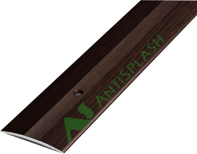 Порог алюминиевый  ПС-03 37x3,3x2700 мм, дуб венге