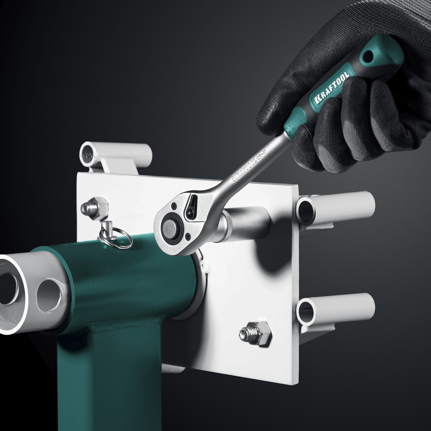 KRAFTOOL X-Drive, 57 предм., (1/4″), универсальный набор инструмента (27885-H57)