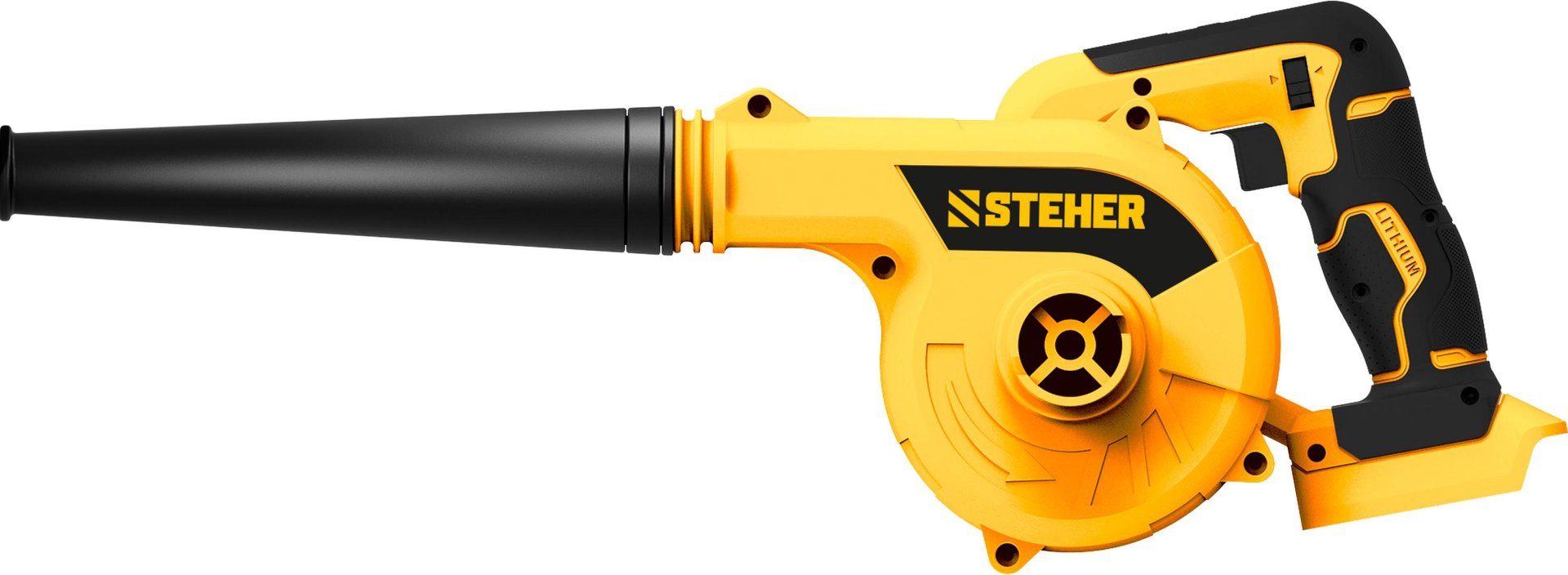 STEHER 20 В, 200 м3/ч, без АКБ (LMS), воздуходувка-пылесос аккумуляторная (BLB-200)