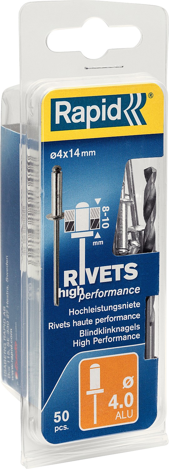 RAPID 4.0 х 14 мм, 50 шт, алюминиевая заклепка (5000385)